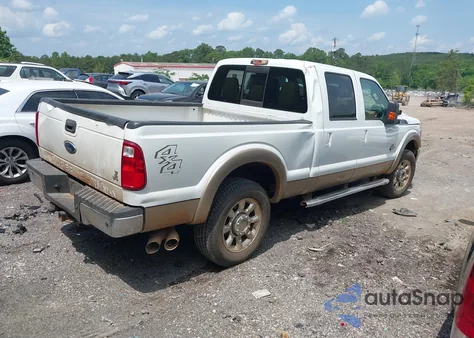 2011 Ford F-250 Lariat z USA, uszkodzony, nr VIN 1FT7W2BT9BEA26473